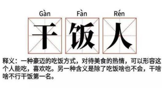 2021年十大热词排名，干饭人、尾款人都是热门网络流行词语