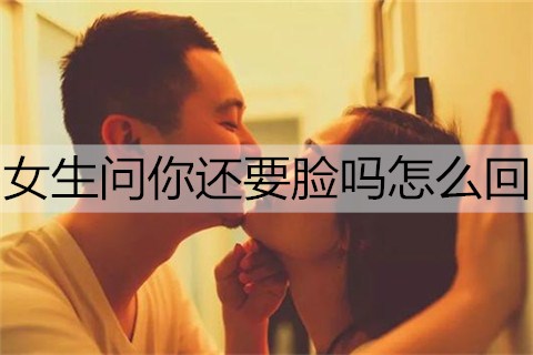 女生问你还要脸吗怎么回2