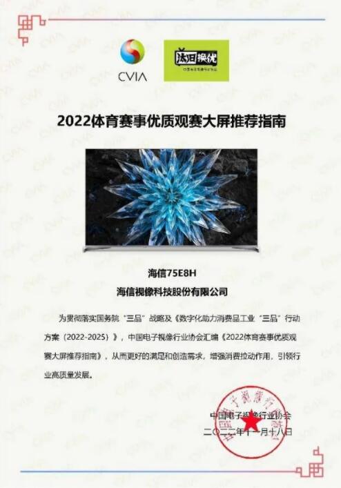 世界杯梅西、C罗热点赛事如何看？海信电视E8H获专家推荐